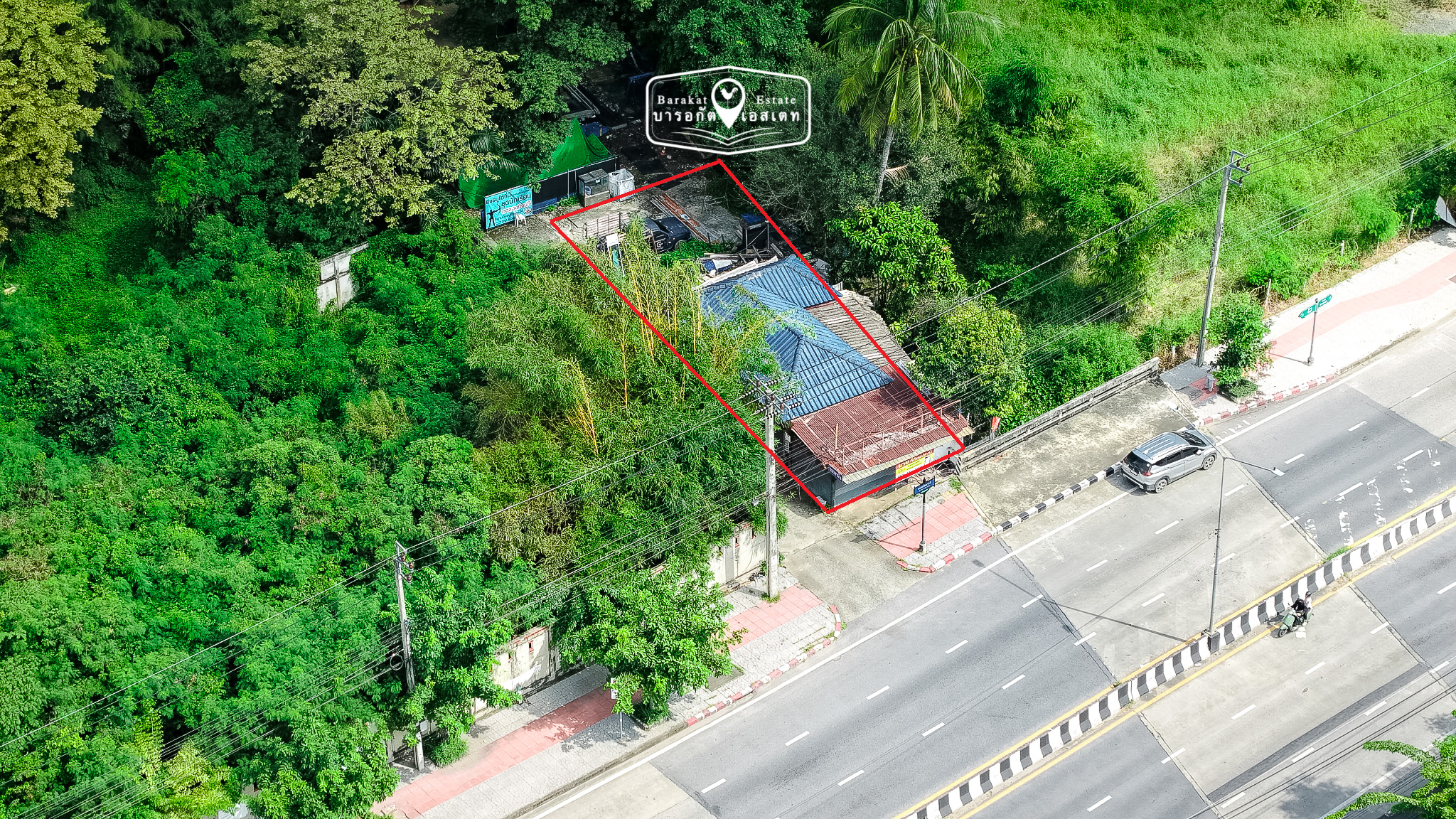 ที่ดินติดถนนราษฎร์อุทิศ ใจกลางมีนบุรี เหมาะสร้างออฟฟิศ คาเฟ่  รถไฟฟ้ากำลังขยาย
