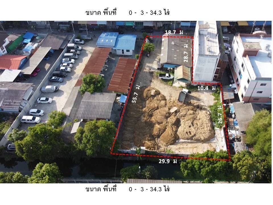 ขายด่วนที่ดินสวยซอยจรัญฯ 25