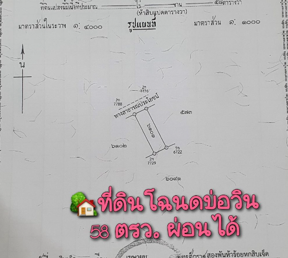 ที่ดินโฉนด เนื้อที่ 58 ตารางวา ทำเลดี ธรรมชาติ สุขสงบ อยู่ใกล้แหล่งงานนิคมอมตะซิตี้ระยอง 