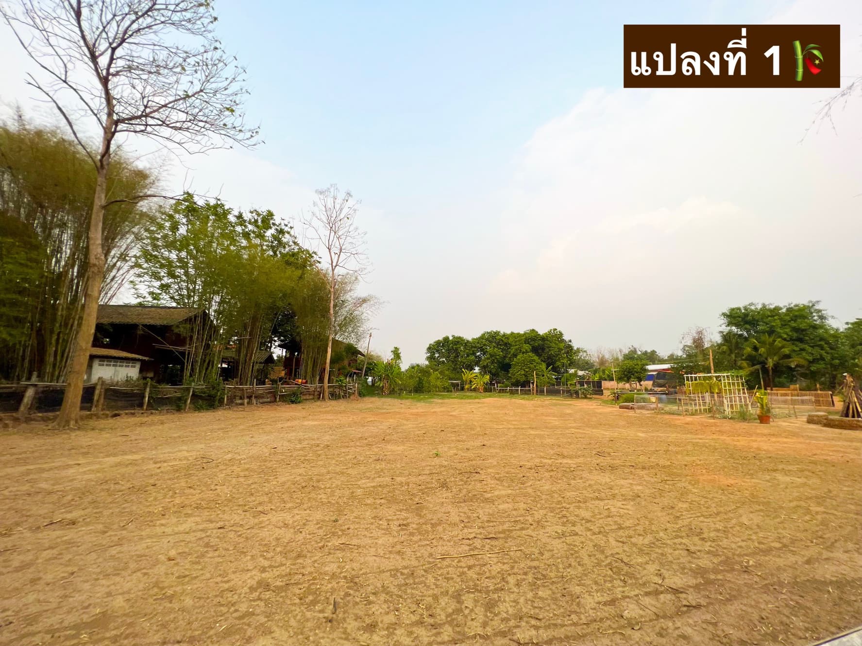 ที่ดินสวยติดสวนออแกนิก ในตัวเมืองลำปาง 0-2-36ไร่