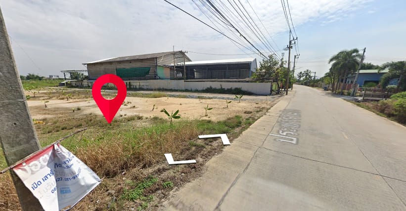ที่ดินทำเลดี แบ่งขายเริ่มที่ 1 ไร่. ติดถนน ประชาร่วมใจ สามพราน นครปฐม