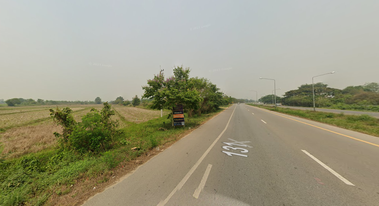 ขายที่ดินเชียงราย แปลงใหญ่ ติดถนนเลี่ยงเมืองเชียงราย ตะวันตก