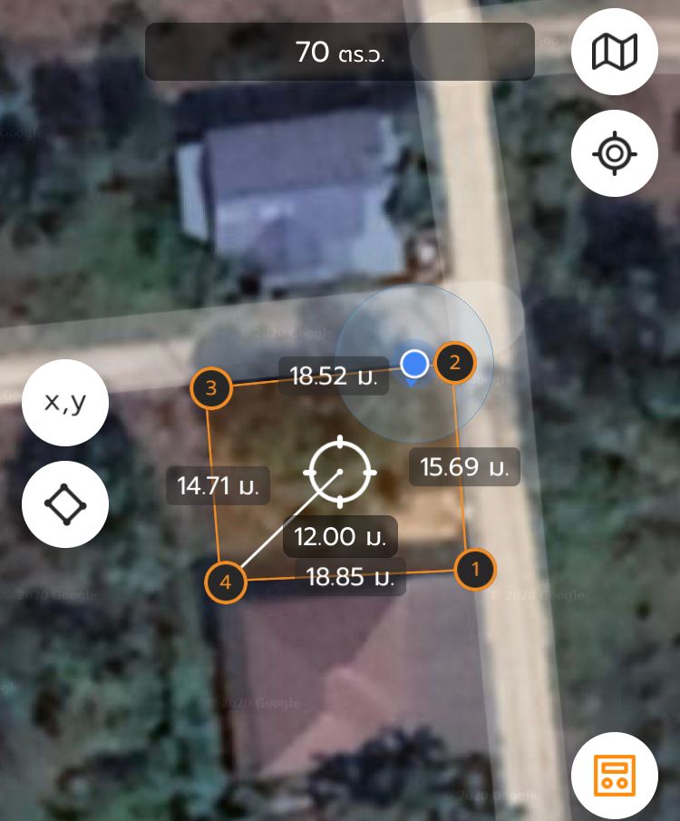 ที่ดินสวย ติดถนนคอนกรีต 2 ด้าน