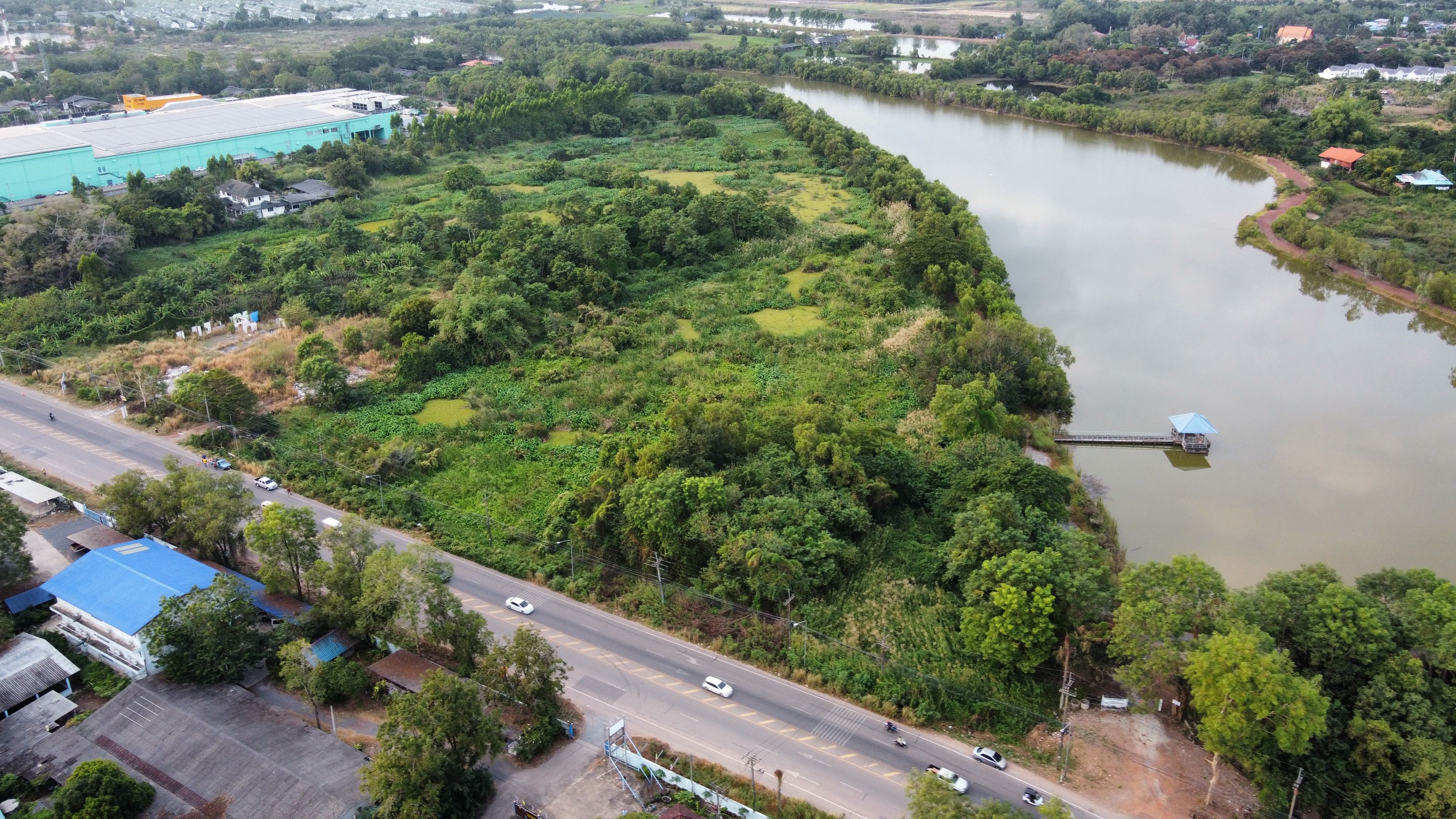 ขายที่ดิน 11 ไร่ 3 งาน 22 ตร.วา เลยโรบินสันปราจีนบุรี 300 เมตร ติดถนนปราจีนตคาม หน้ากว้าง 160 เมตร