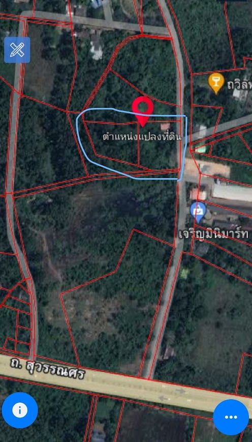 ขายที่ดิน ต.นนทรี อ.กบินทร์บุรี จ.ปราจีนบุรี เนื้อที่ 2 แปลง 4 ไร่ 1 งาน 58 ตรว. (เจ้าของขายเอง)