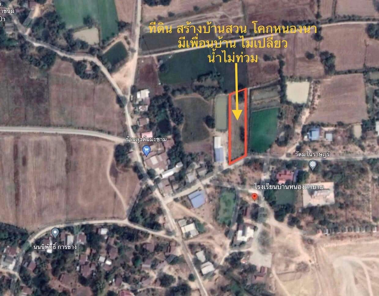 ที่ดินเหมาะทำบ้านสวนเกษตร โคกหนองนา นครสวรรค์ 1-2-75
