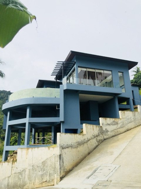 ขายที่ดิน พร้อมบ้าน pool villa see view ทะเล 180 องศา ที่บางมะขาม เกาะสมุย เนื้อที่ 6-3-88.2 ไร่
