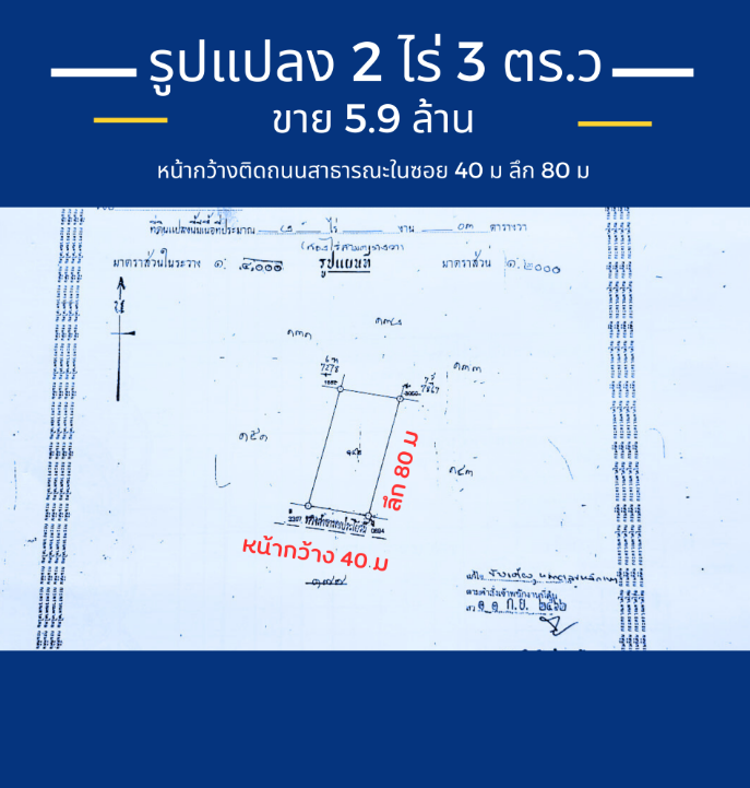 ขายที่ดินเปล่าชลบุรี ใกล้นิคม WHA อิสเทิร์น ซีบอร์ด 1