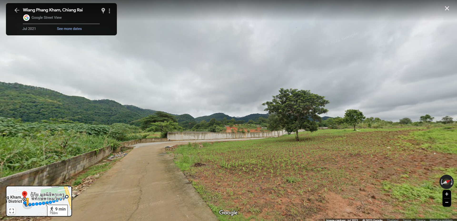 ที่ดินสวย พร้อมพัฒนา แม่สาย ทางเข้าติดถนนสายหลัก