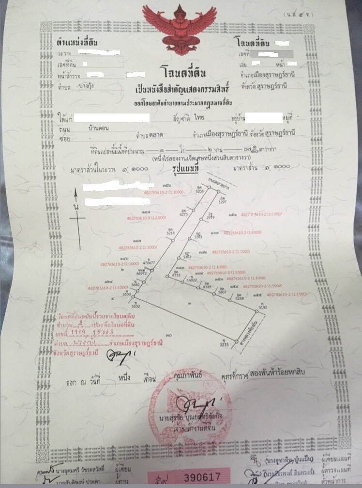 ขายที่ดิน สุราษฎร์ธานี 1-2-7.1 ไร่