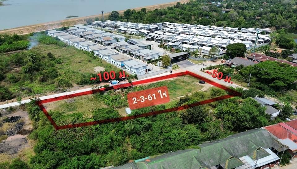 ที่ดินเปล่า หน้าโครงการ Beyond หัวทะเล-โคราช เหมาะทำบ้านจัดสรร