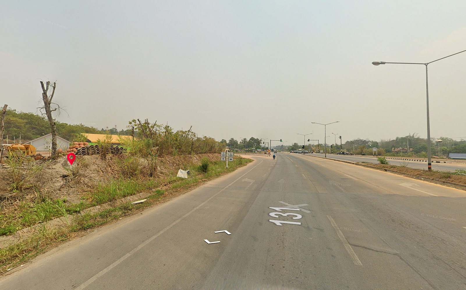 ขายที่ดินเชียงราย ทำเลดี ใกล้แยกฮ่องอ้อ เมืองเชียงราย 7-1-8
