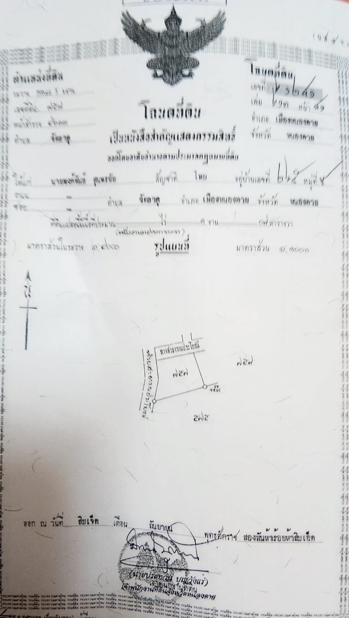 ที่ดินเปล่า เมืองหนองคาย 0-1-81