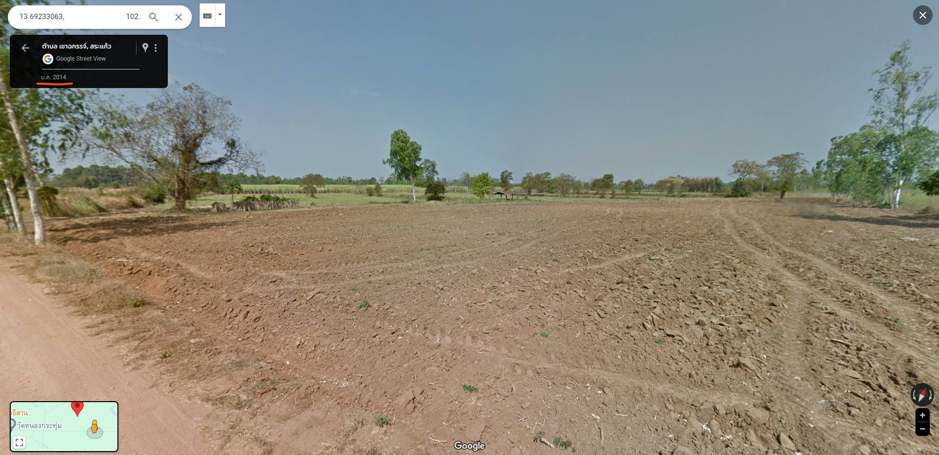 ที่ดินแปลงใหญ่ ใกล้โรงเรียนเขาฉกรรจ์ สระแก้ว 37-3-86.8