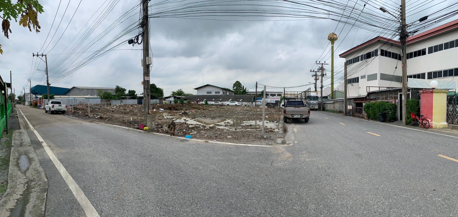 ขายที่ดิน 1 ไร่ (4 งาน) ต.บางเสาธง อ.บางพลี จ.สมุทรปราการ Land for sale, 1 rai or 1,600 square meters. Bang Sao Thong Subdistrict, Bang Phli District, Samut Prakan Province