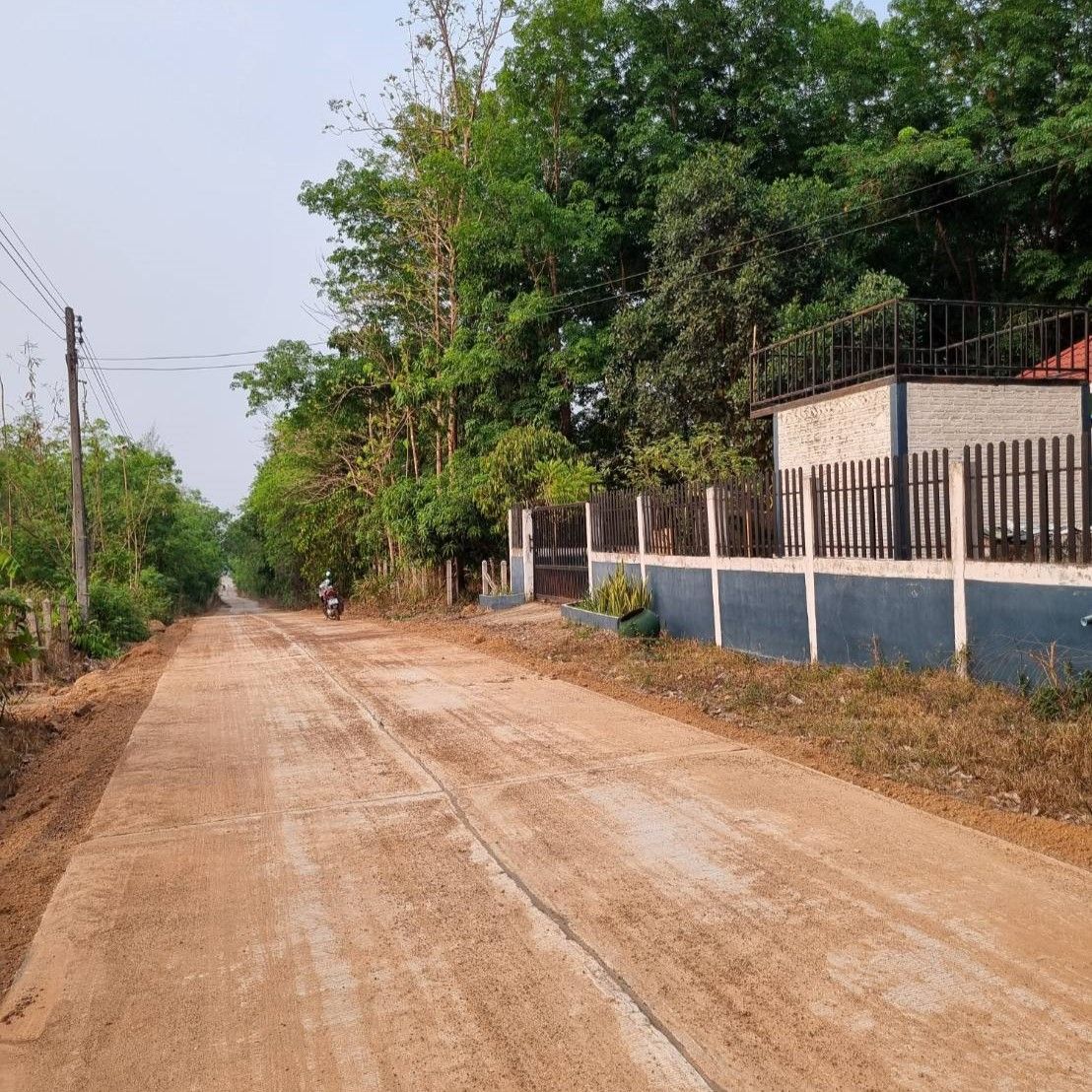 ขายบ้านอุบลราชธานี บ้านพร้อมที่ดินสวนยางพารา บรรยากาศดีสุดๆ ใกล้แก่งเขากวาง บุณฑริก อุบลฯ 10-3-33 ไร่.