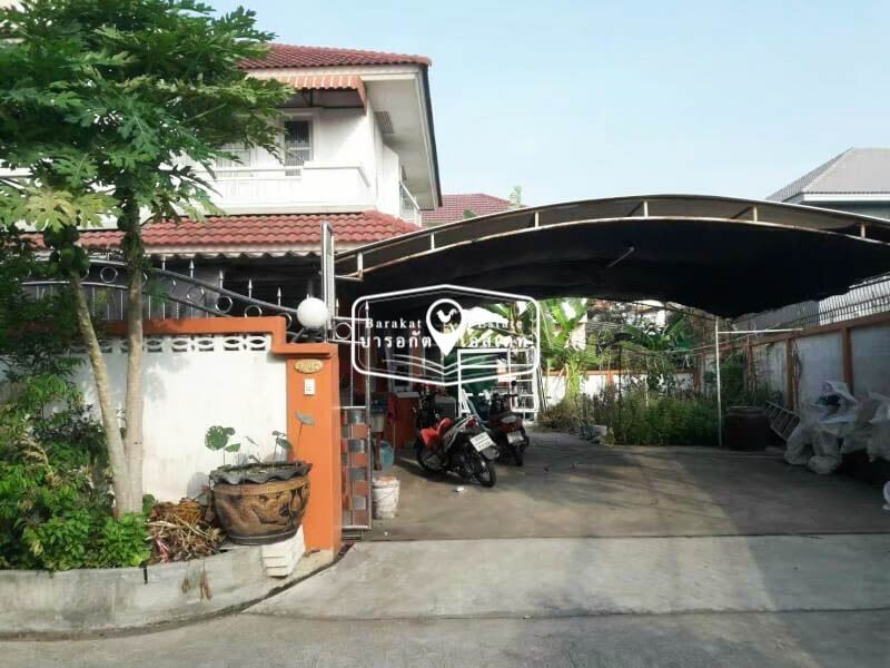 บ้านพร้อมที่ดิน ใกล้รถไฟฟ้าสายสีม่วง อำเภอบางบัวทอง จังหวัดนนทบุรี