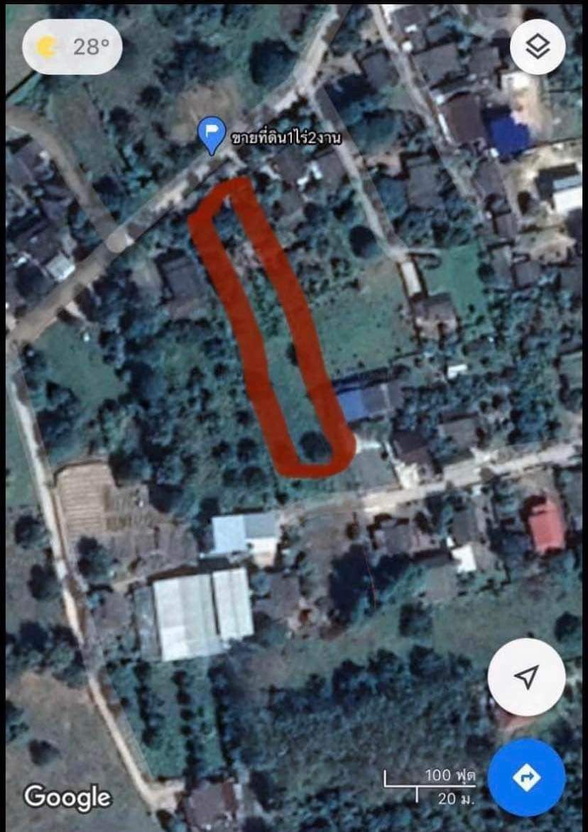 ขายที่ดิน 1ไร่ 2งาน เชียงใหม่ สันทราย แม่แฝกใหม่ 3 ล้านบาท 