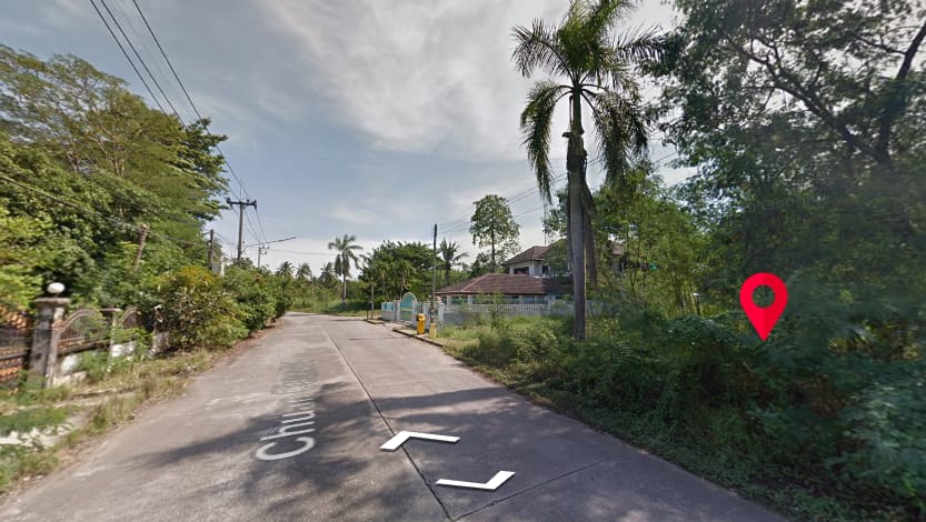 ที่ดินแปลงสวย บรรยากาศสงบ ติดถนนชวนชม นครชัยศรี นครปฐม 0-2-60