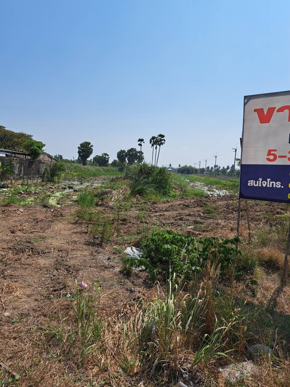 ที่ดินท่าตำหนัก นครชัยศรี ติดถนนเพชรเกษม 5 ไร่ 347 ตรว.