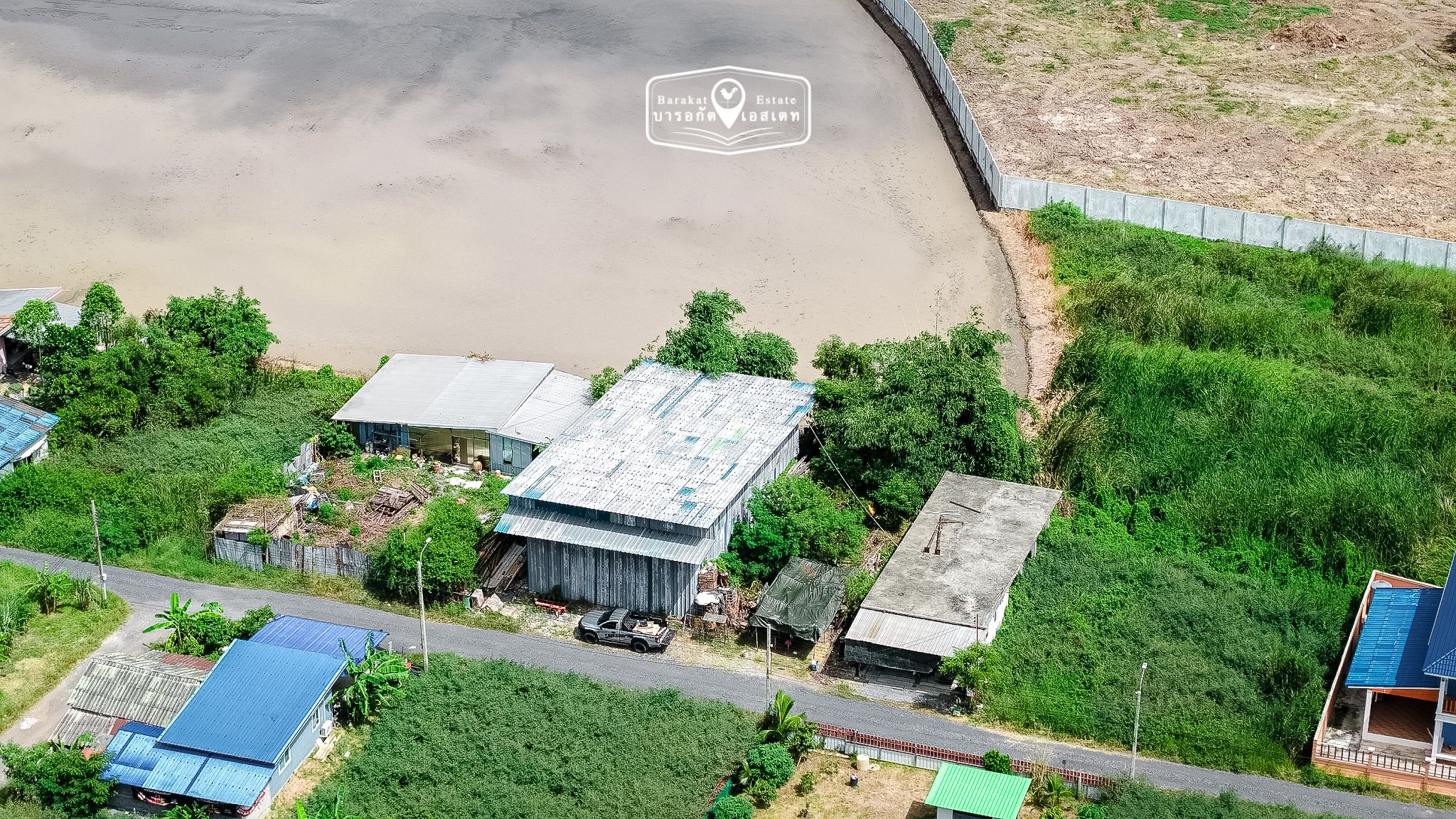 ขายที่ดินกรุงเทพ หนองจอก ที่ดินเปล่า ลงทุนได้ ใกล้ชุมชน 15-1-28 ไร่.