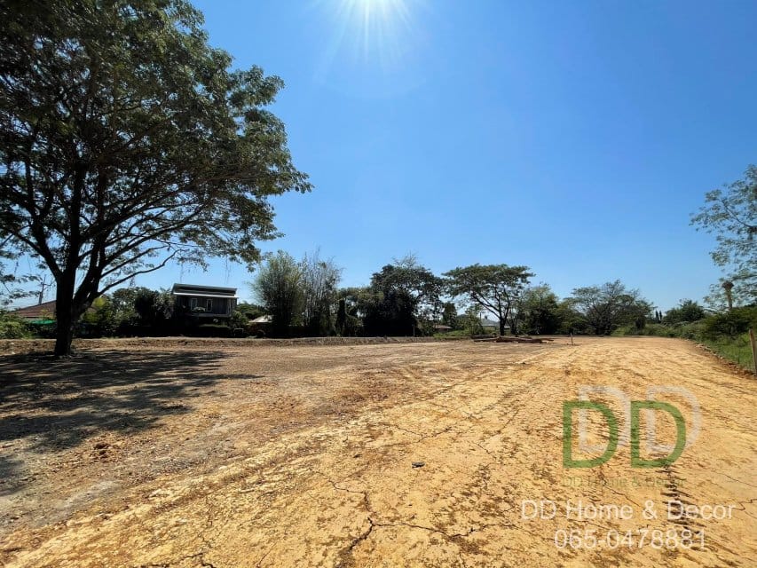 DD#0118 ขายที่ดินถุงเงินถุงทองติดริมน้ำกวง 1 ไร่ 48 ตร.วาๆ ละ 14,900บ หมู่บ้านเจซีการ์เด้น สันนาเม็ง | รับโคเอเจ้น
