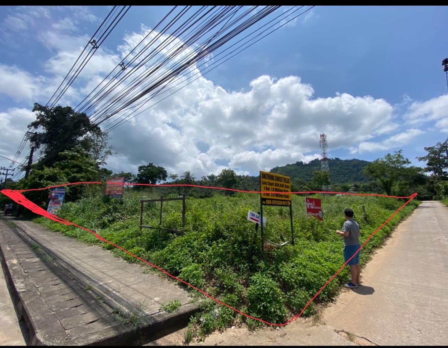 ที่ดินเปล่า อ.เกาะสมุย จ.สุราษฎร์ธานี 5-1-16.9