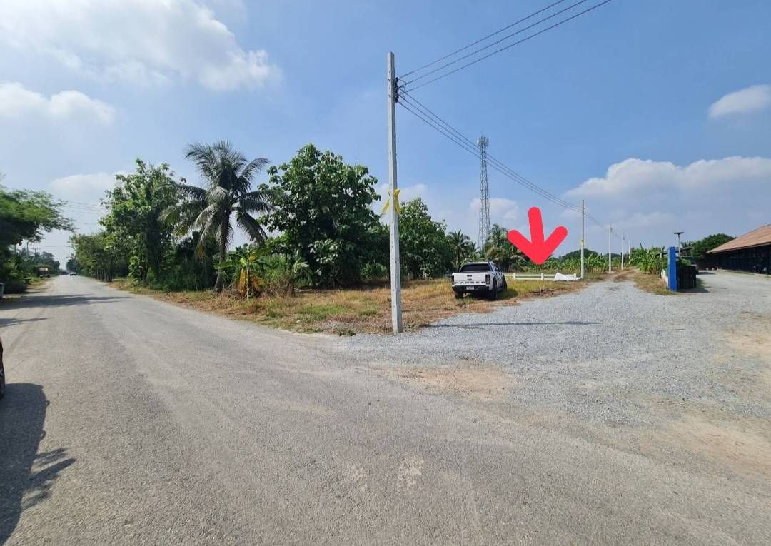 ที่ดินแปลงเล็ก,ถมดินแน่นแล้ว, ไฟฟ้า-ประปา อยู่หน้าแปลงพร้อม