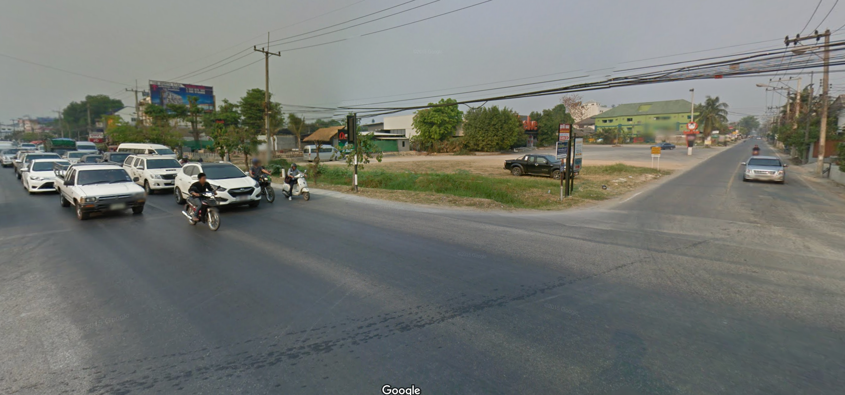 ที่ดินทำเลทองเชียงใหม่ ติดถนนใหญ่ ติดแยก แม่โจ้ แปลงมุม