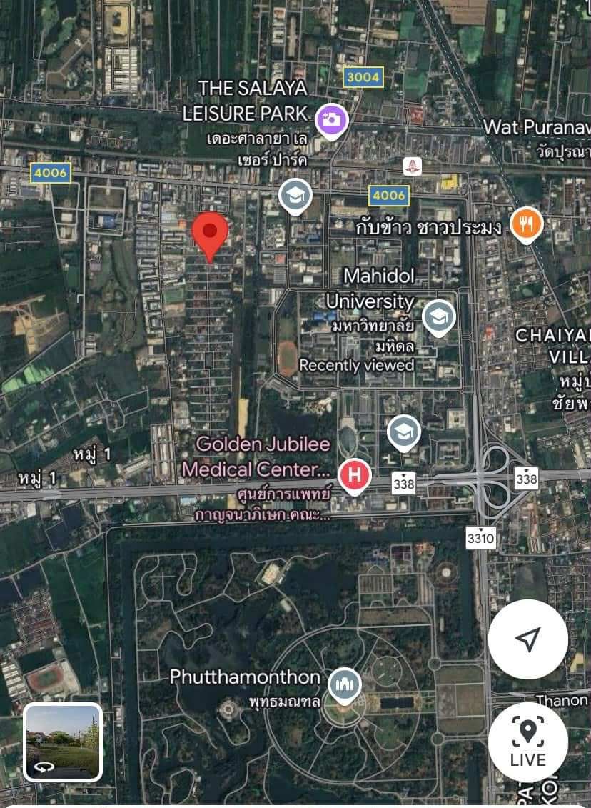 ขายที่ดินนครปฐม พุทธมณฑล ขายด่วน !! ที่ดินสวย ทำเลดี ใกล้ ม.มหิดล เพียง 1.5 กม.!