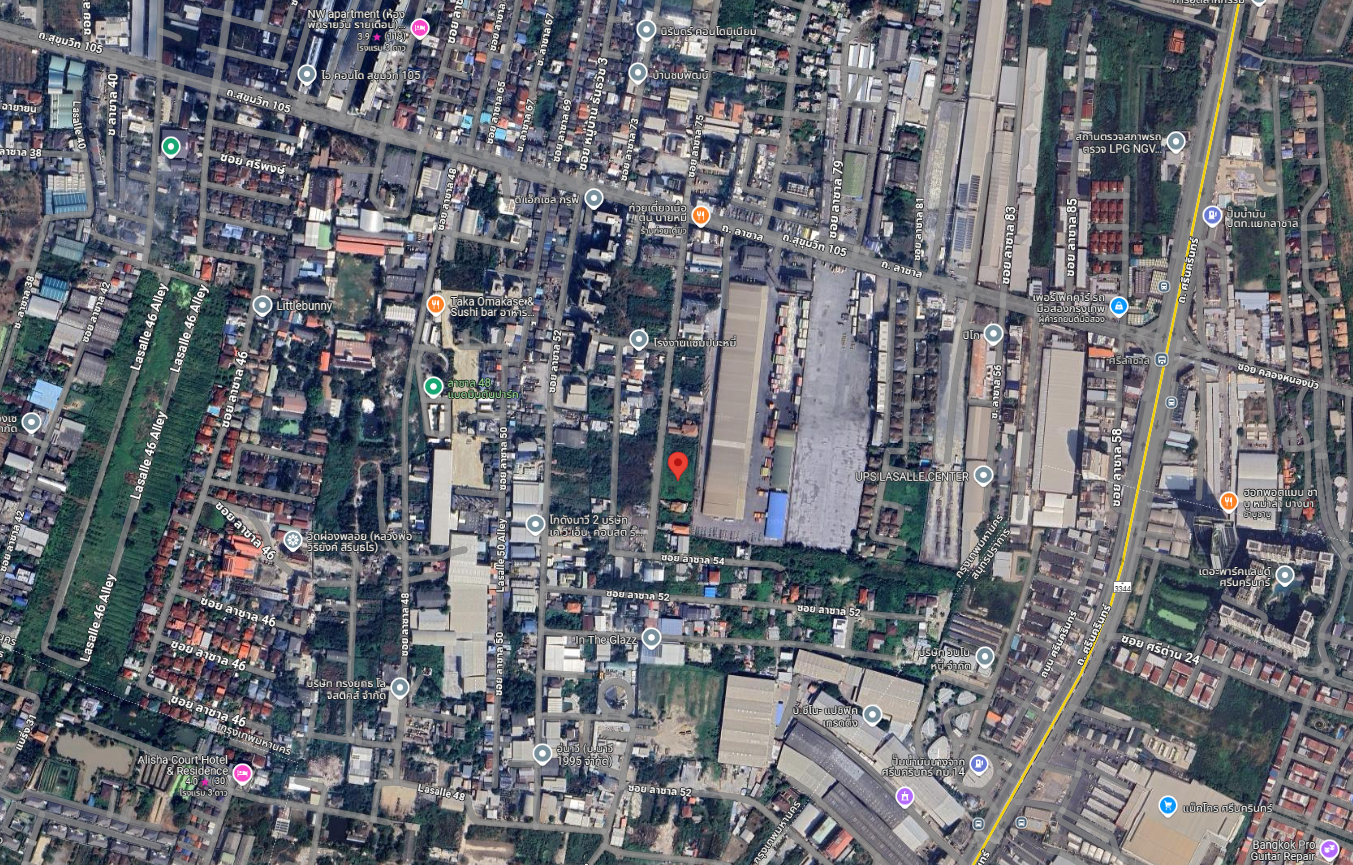 ขายที่ดินกรุงเทพฯ เขตบางนา ที่ดินแปลงสวย รวม 3 โฉนด แหล่งอำนวยความสะดวกรอบด้าน 1-1-57.