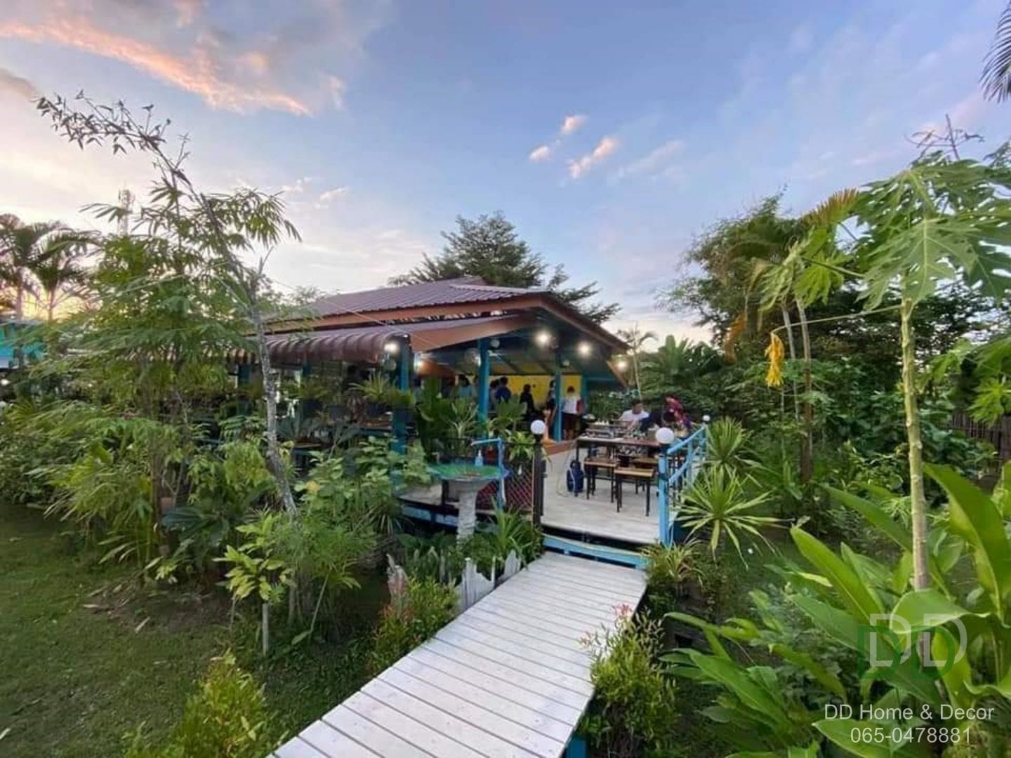 DD#0029 ขายบ้านสวน อ.แม่ริม เชียงใหม่ พร้อมอุปกรณ์ประกอบกิจการร้านอาหาร