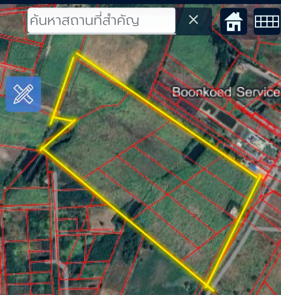 180,000 บาทต่อไร่ ห่างแยกอิซูซุ 2.8 กม. ติดถนนลาดยาง 