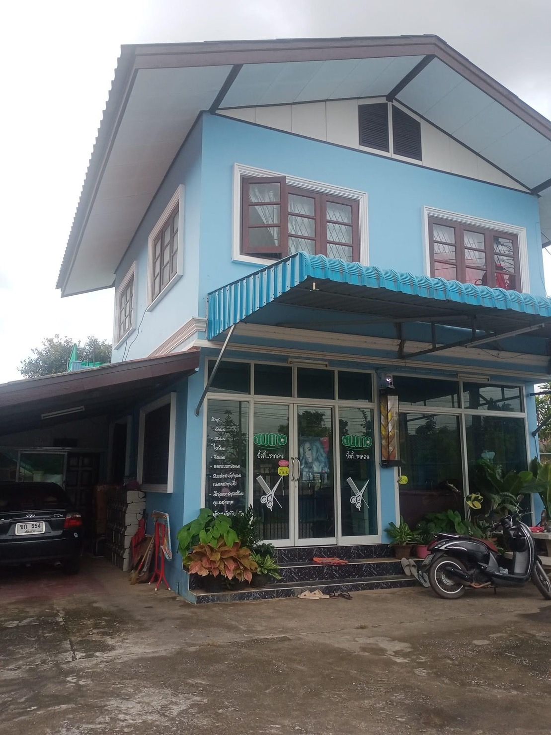 ขายบ้านเชียงราย ใกล้สินธานีห้วยสัก ติดถนสาธารณะ เมืองเชียงราย 0-0-47 ไร่.