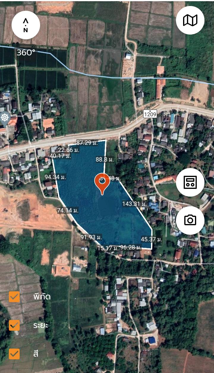ที่ดินใกล้แยกบ้านเด่น เชียงราย 20-2-8.7