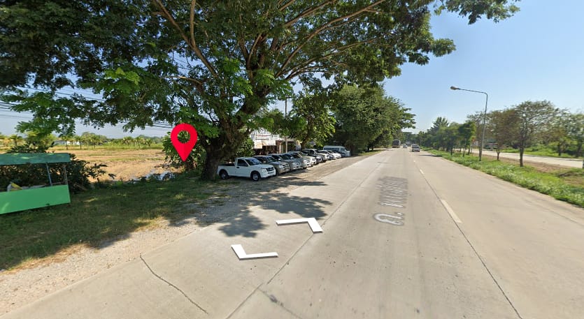 ที่ดินติดถนนพหลโยธิน ใกล้วัดร่องขุ่น เมืองเชียงราย 0-2-11.5