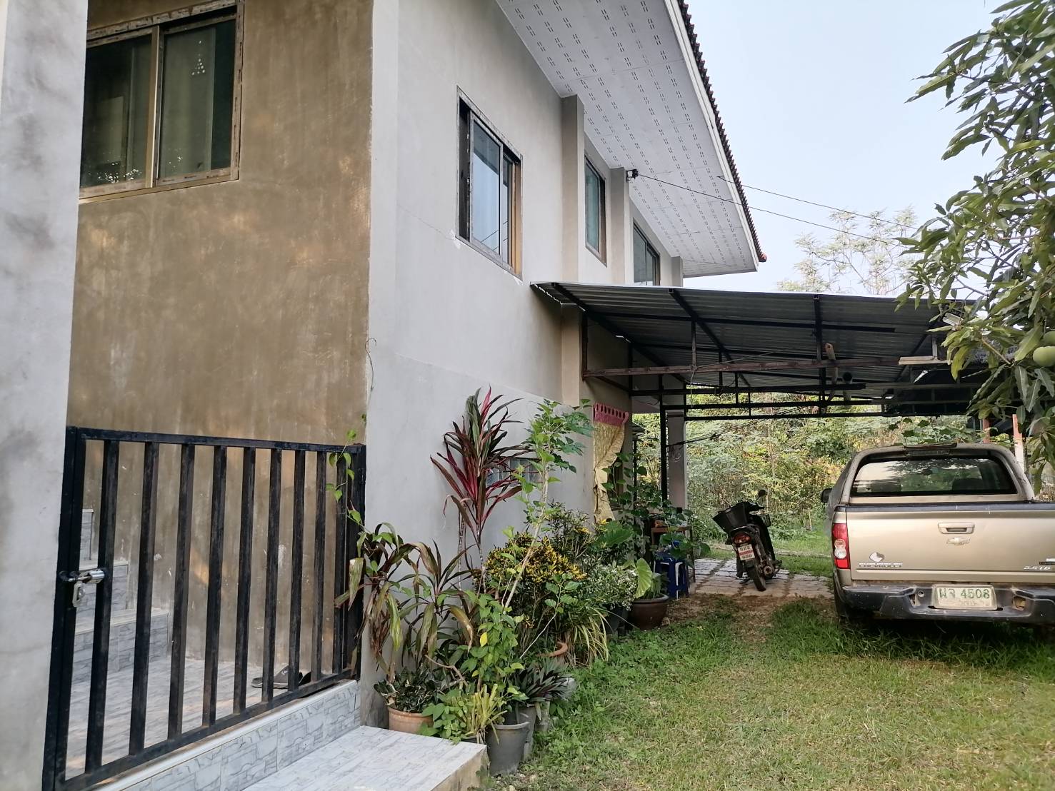 บ้านสวนในหมู่บ้านกาดฮาว ต.สะลวง อ.แม่ริม เชียงใหม่ 5-0-96