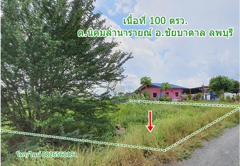 ที่ดินแปลงสวย ลพบุรี 1 งาน