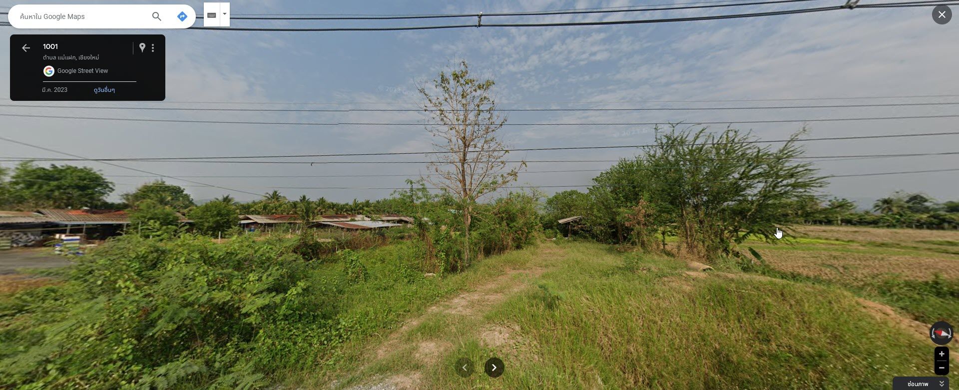 ขายที่ดินเชียงใหม่ ติดถนน 4 เลน ถนนสันทราย-พร้าว อำเภอสันทราย จังหวัดเชียงใหม่ 10-2-68
