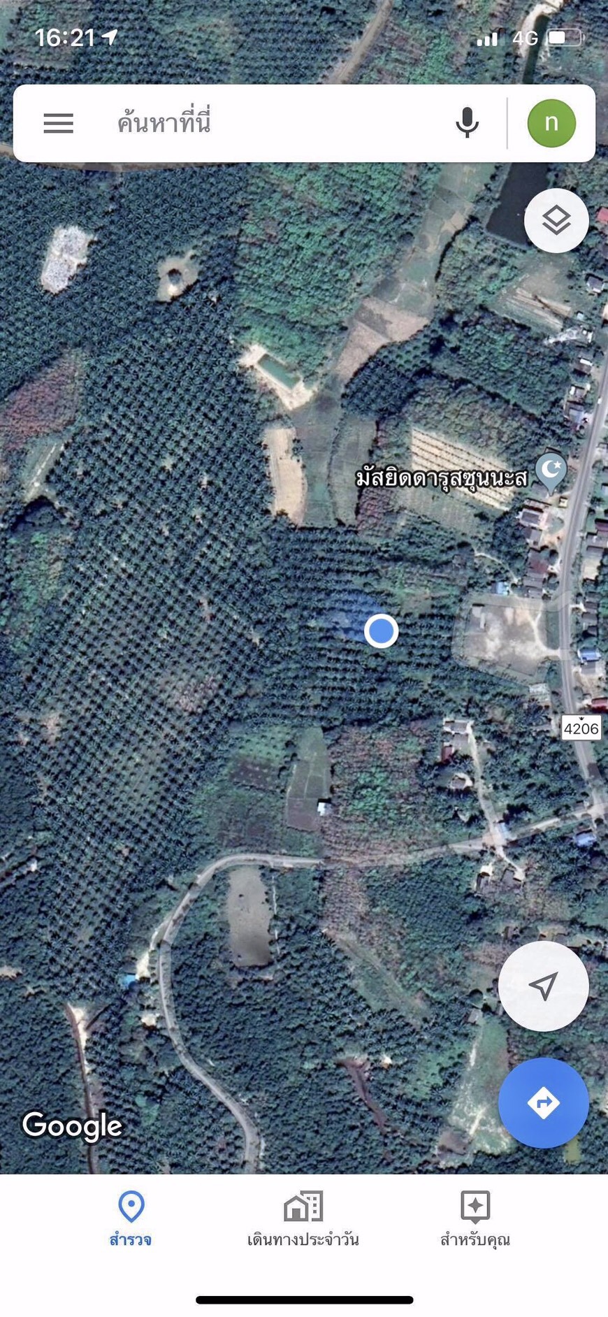 ขายที่ดินสวนปาล์ม เกาะลันตา กระบี่ 10-2-44 ไร่