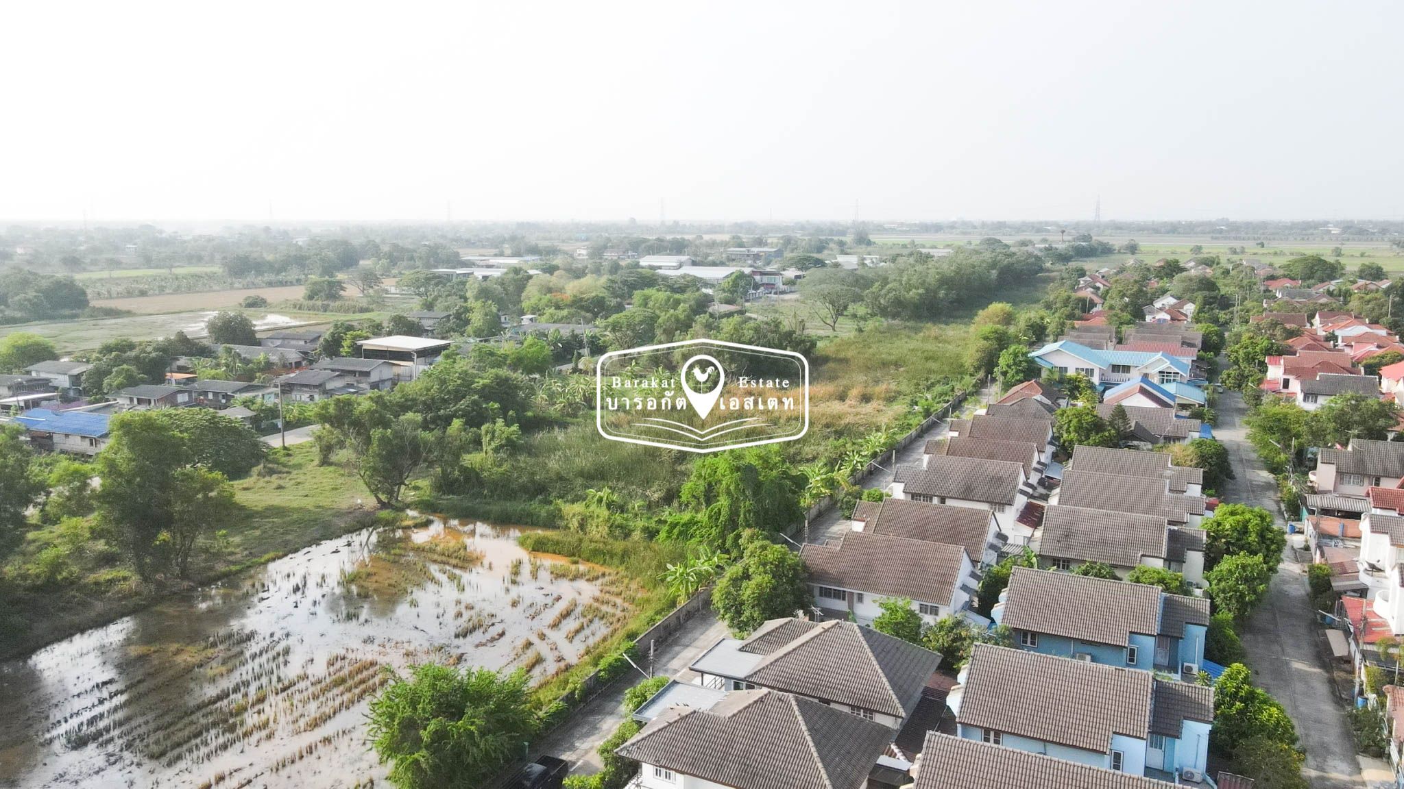  แปลงสวย การเดินทางสะดวก เข้าซอยเพียง 600 เมตร เขตหนองจอก จังหวัดกรุงเทพ