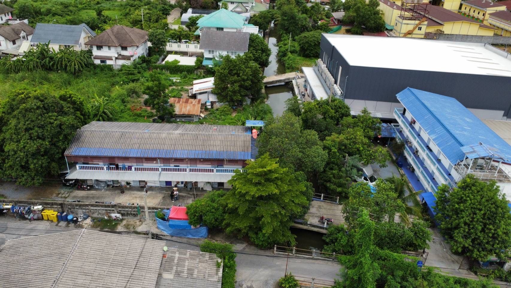ขายที่ดินนนทบุรี ทำเลดี ใกล้ตลาดสหกรณ์3ปากเกร็ด นนทบุรี 6-1-69 ไร่.