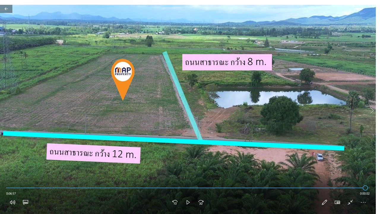 ที่ดิน ทุ่งจับญวน ชะอำ, เพชรบุรี 12-3-60 ไร่