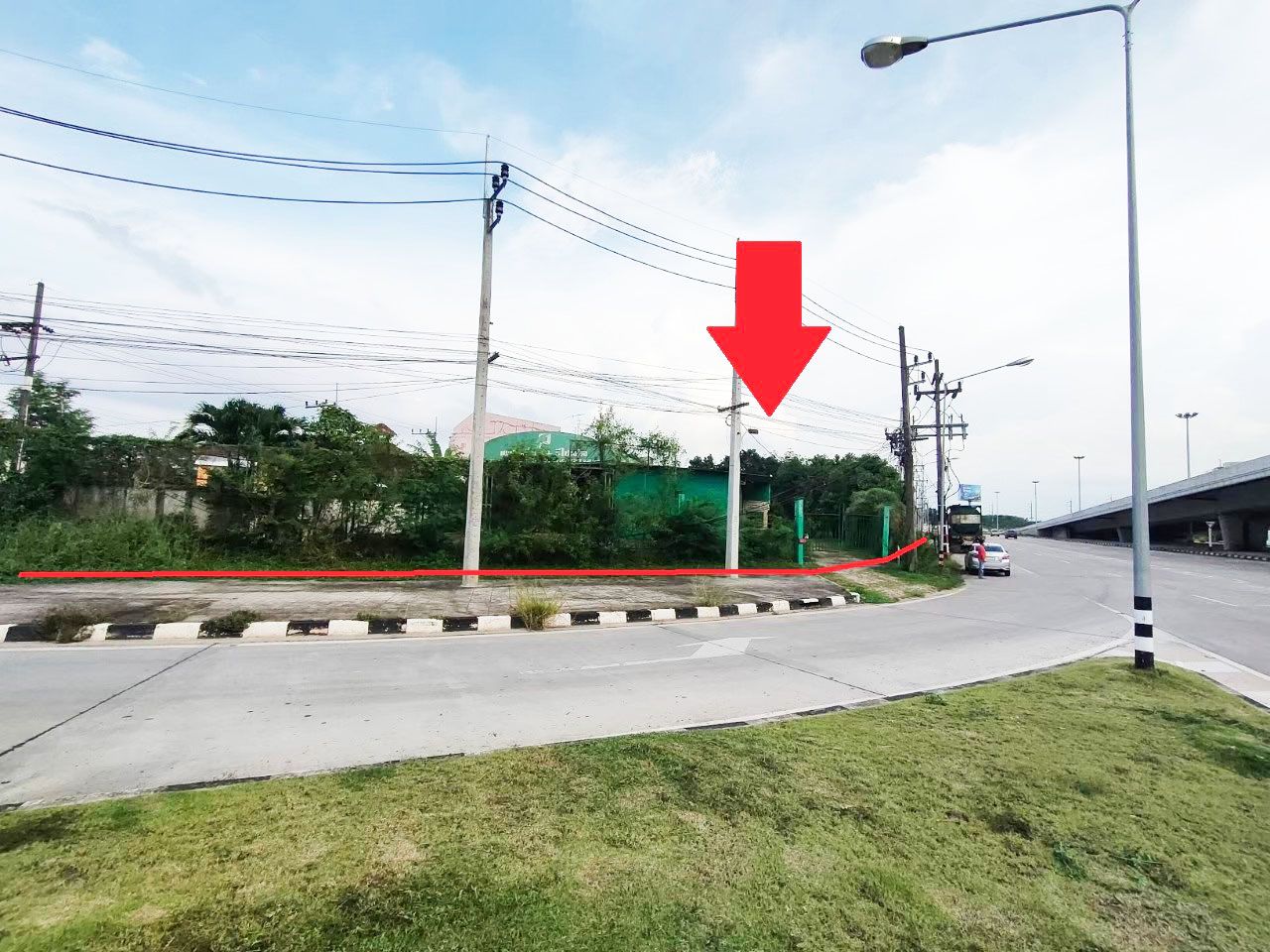 ขายที่ดิน สี่แยกควนลัง หาดใหญ่  2-0-97 ไร่
