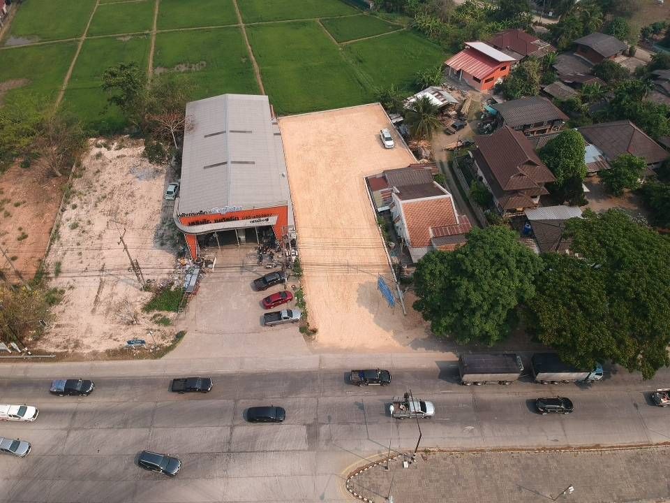 ขายที่ดินเชียงราย ติดถนนพหลโยธิน ระหว่างวัดร่องขุ่น กับ ตัวเมืองเชียงราย 0-2-33.9ไร่