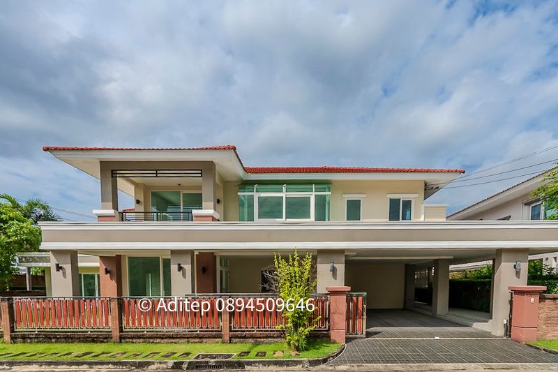 ขายบ้านเดี่ยว Casa Ville รังสิต–คลอง 2 หลังมุม 111 ตรว. 455 ตร.ม. 5 ห้องนอน 5 ห้องน้ำ ใกล้ Future Park ติดถนนรังสิต–นครนายก ทำเลดี พื้นที่เยอะ เหมาะสำหรับครอบครัวใหญ่