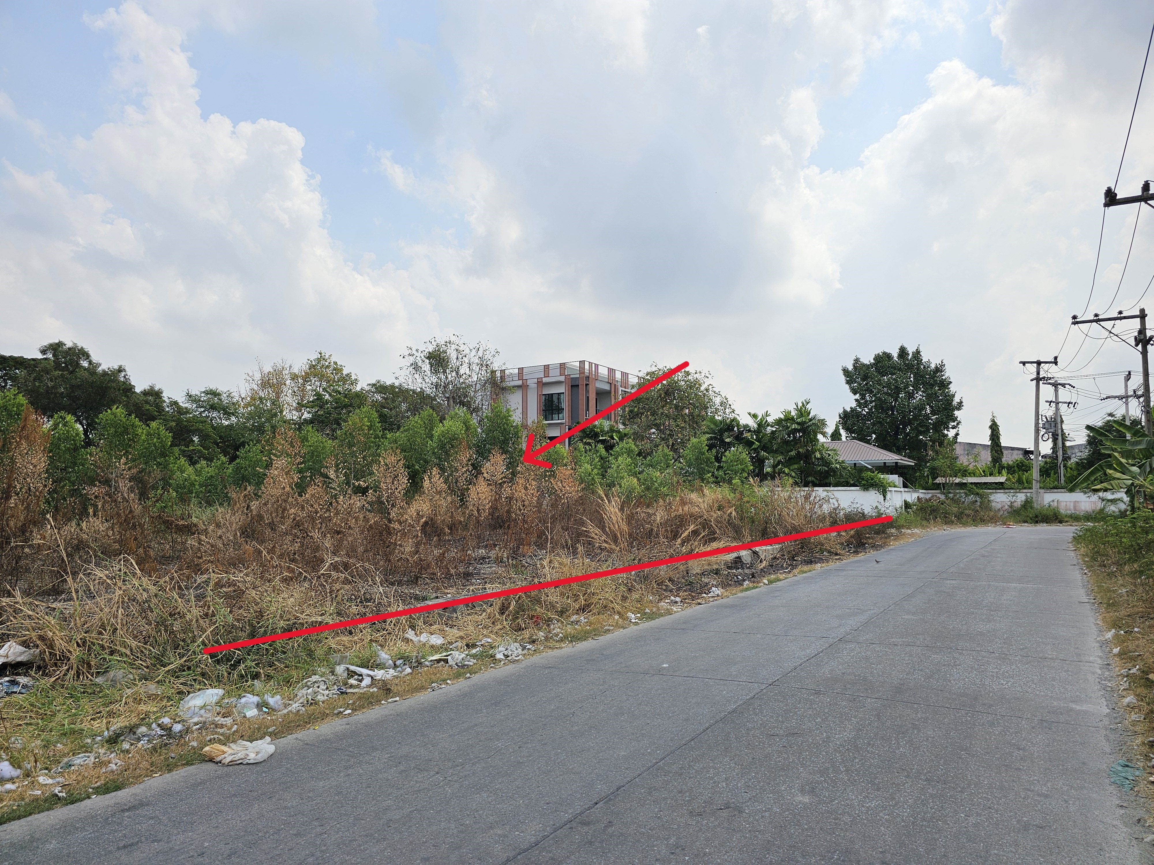 ขายที่ดิน โครงการ นานาการ์เด้น ตำบลหลักหก  อำเภอเมืองปทุมธานี 