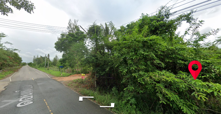 ที่ดินแปลงสวย ติดถนนดอนเหียง เมืองประจวบฯ 5-0-