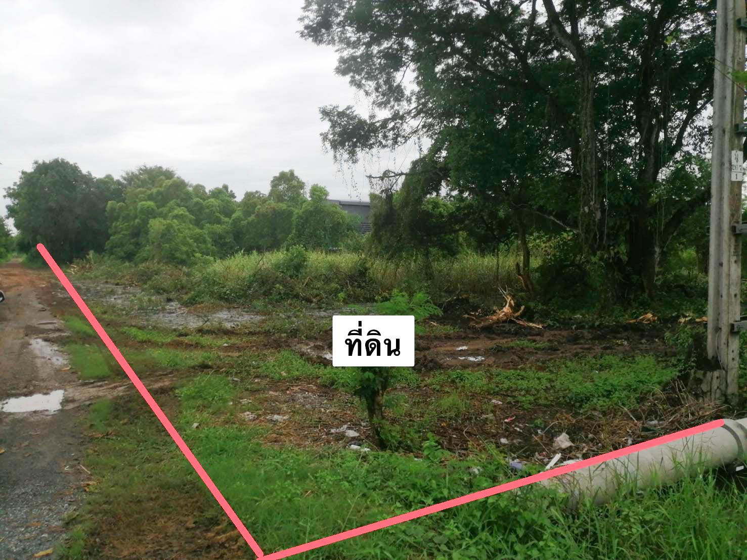 ทำเลดีติดถนนประชาสำราญ  2-0-7 ไร่  พร้อมถม เขตหนองจอก กรุงเทพฯ