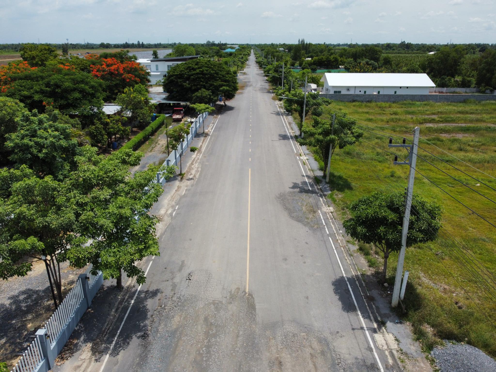 ขายที่ดิน ที่เปล่าแปลงสวย หนองเสือ ปทุมธานี 0-3-0